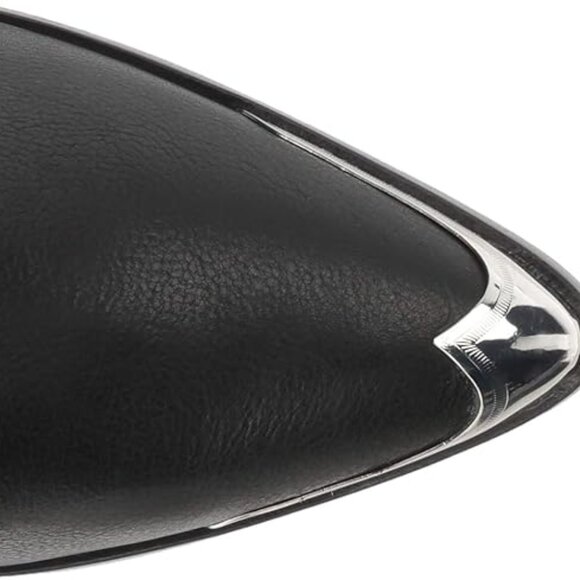 Faye Metal Plate Pull On Western Boot in Black - Picture 4 of 5